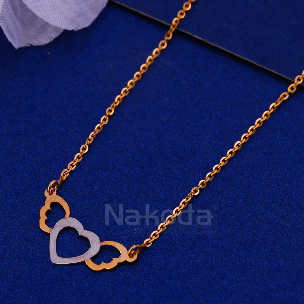 750 Rose Gold CZ Ladies Designer Bracelet RTB20