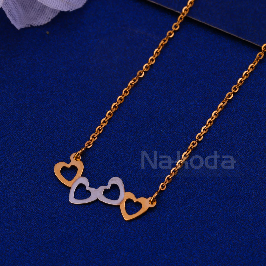 750 Rose Gold CZ Ladies Classic Bracelet RTB21