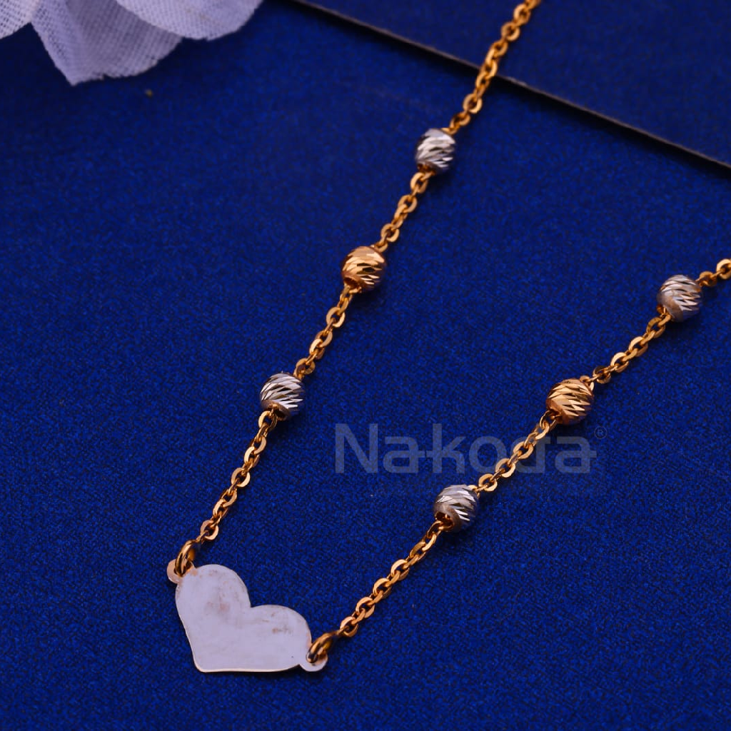 750 Rose Gold Hallmark Stylish Ladies Bracelet RTB23