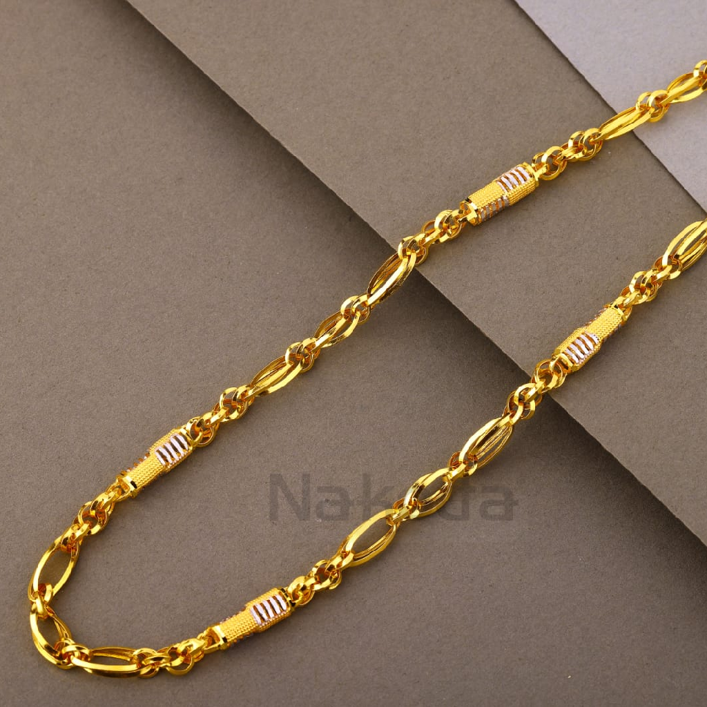 22KT Gold Men's Choco Chain MCH823