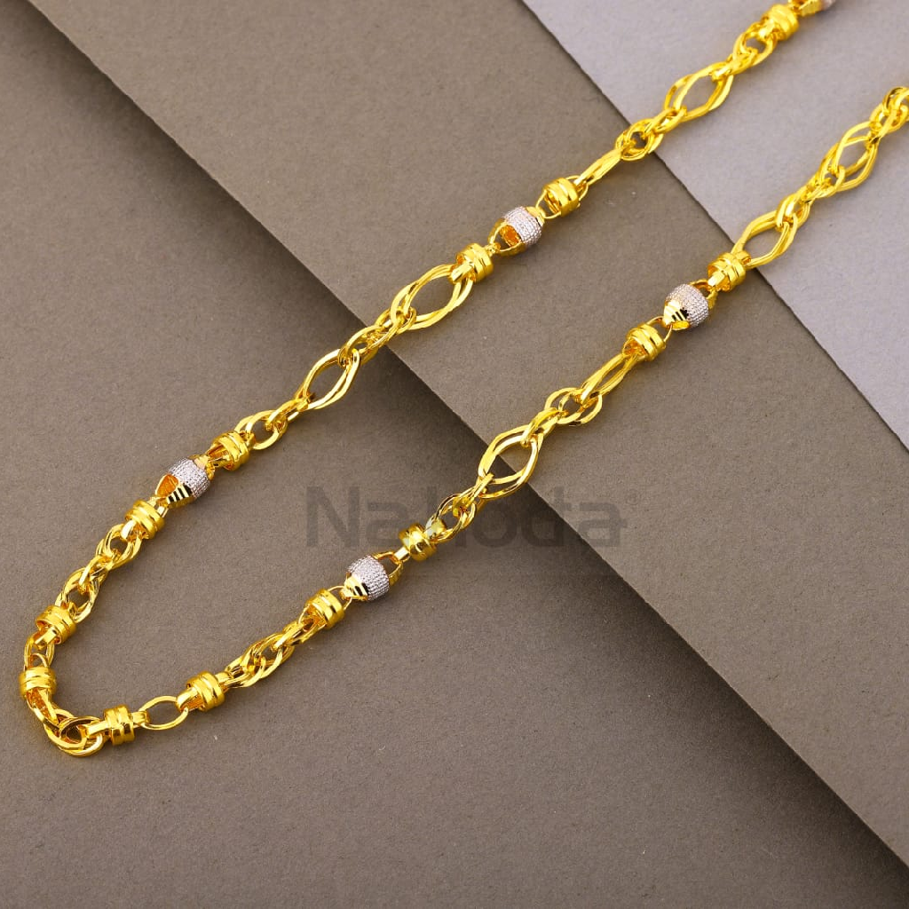 916 Gold Men's Stylish Choco Chain MCH812