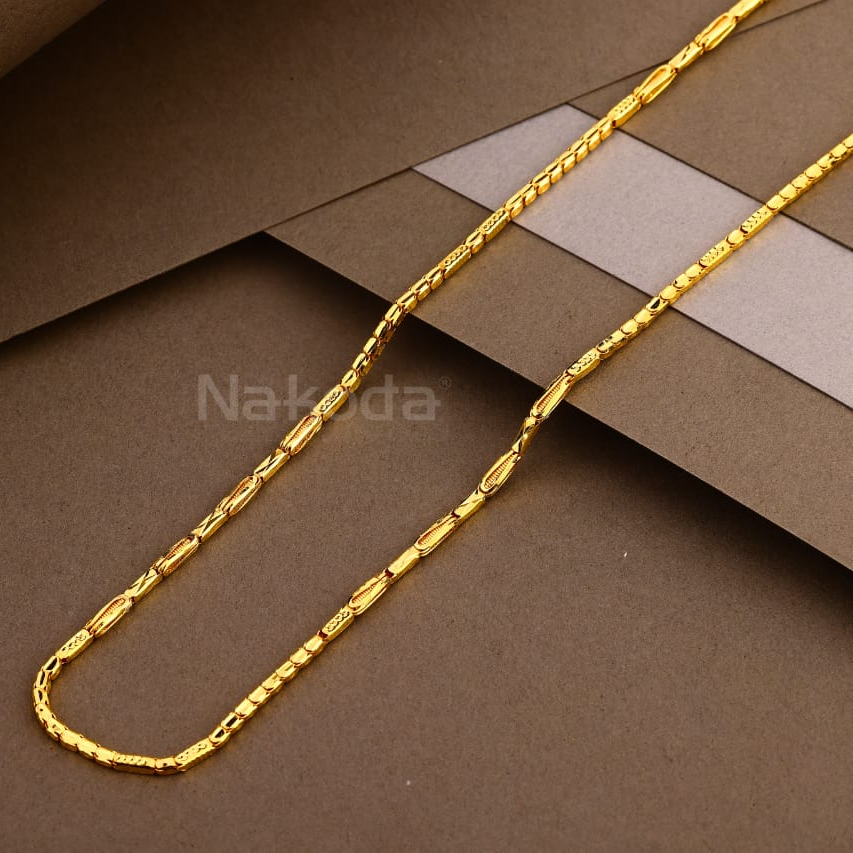 22ct Gol Hallmark Fancy  Choco Chain  MCH43