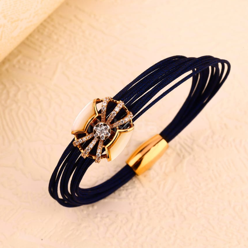 750 Rose Gold Classic Ladies Kada RLKB398