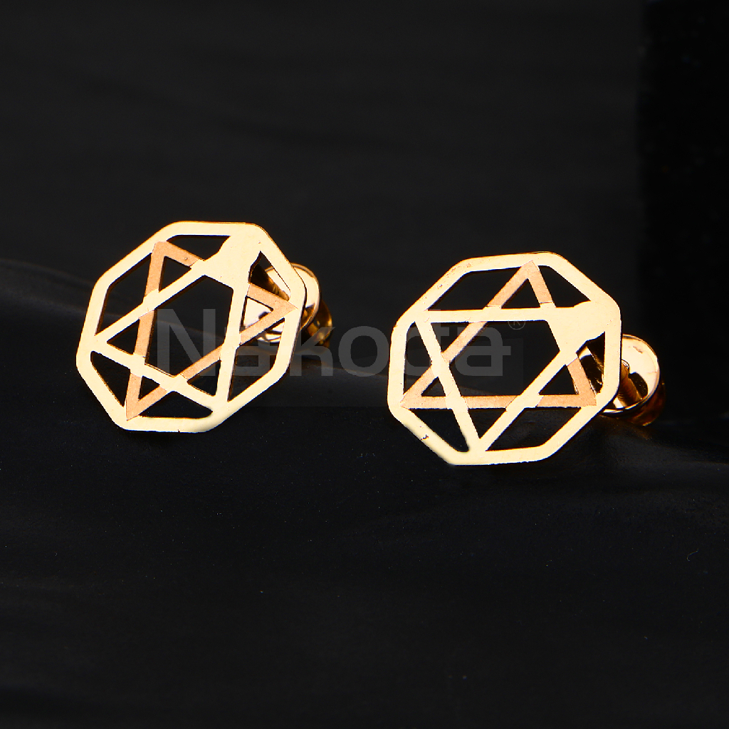 18CT Rose Gold CZ Hallmark Exclusive Women's Earring RE289