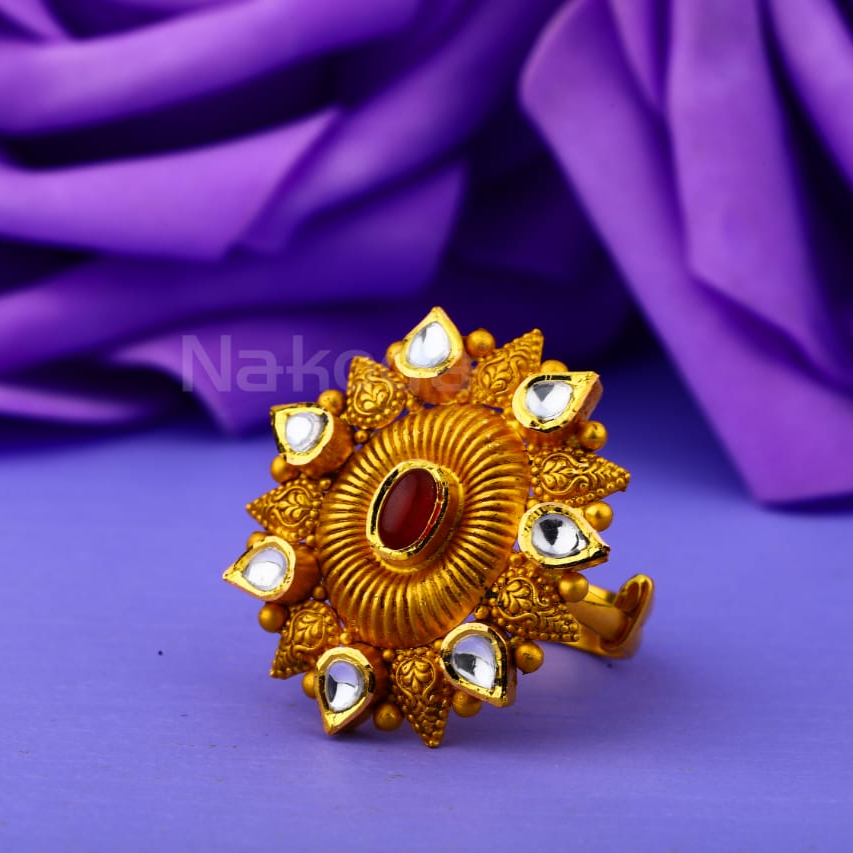 916 Gold Ladies Stylish Antique Ring LAR285