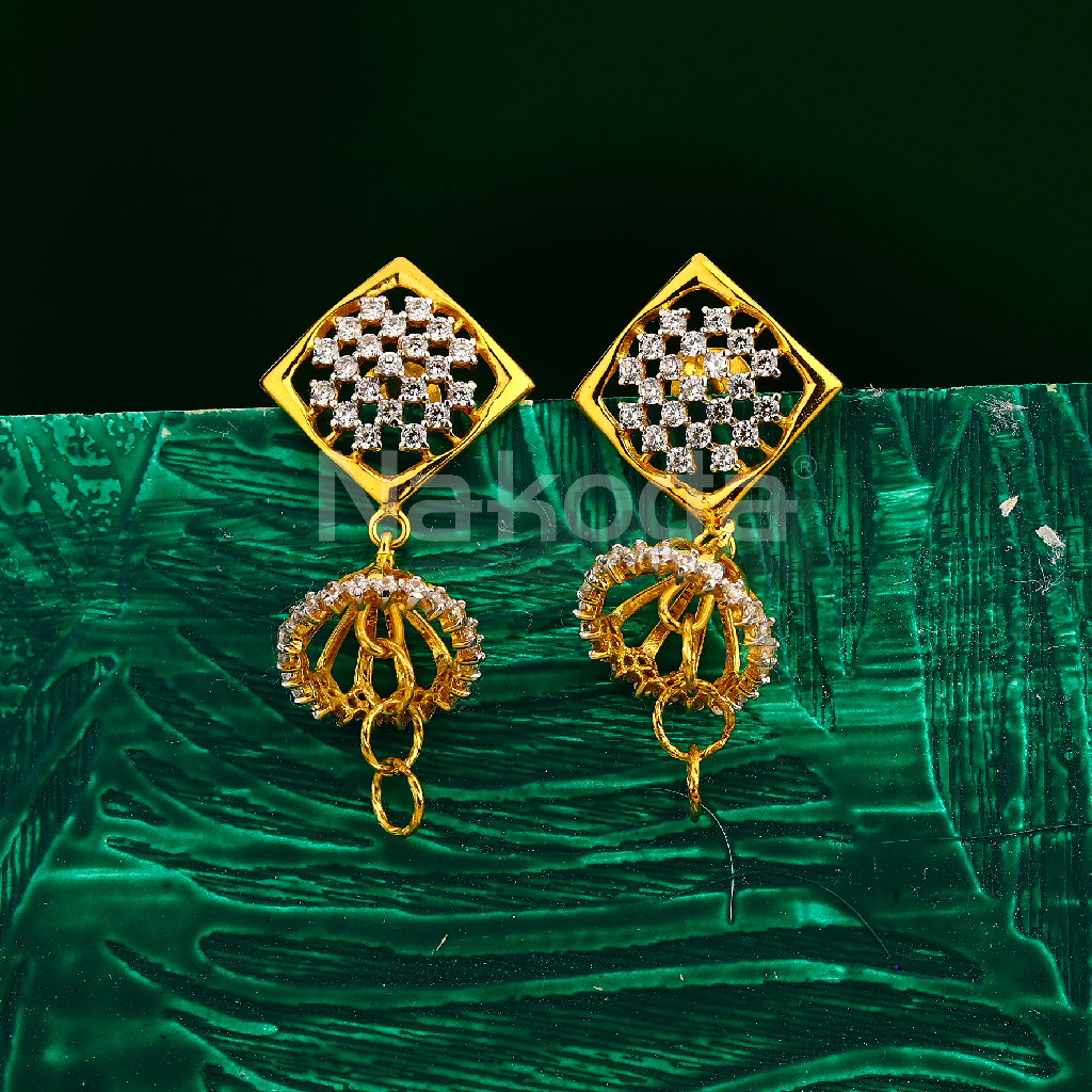 22KT Gold Women's Hallmark Fancy Jhummar Earring LJE405