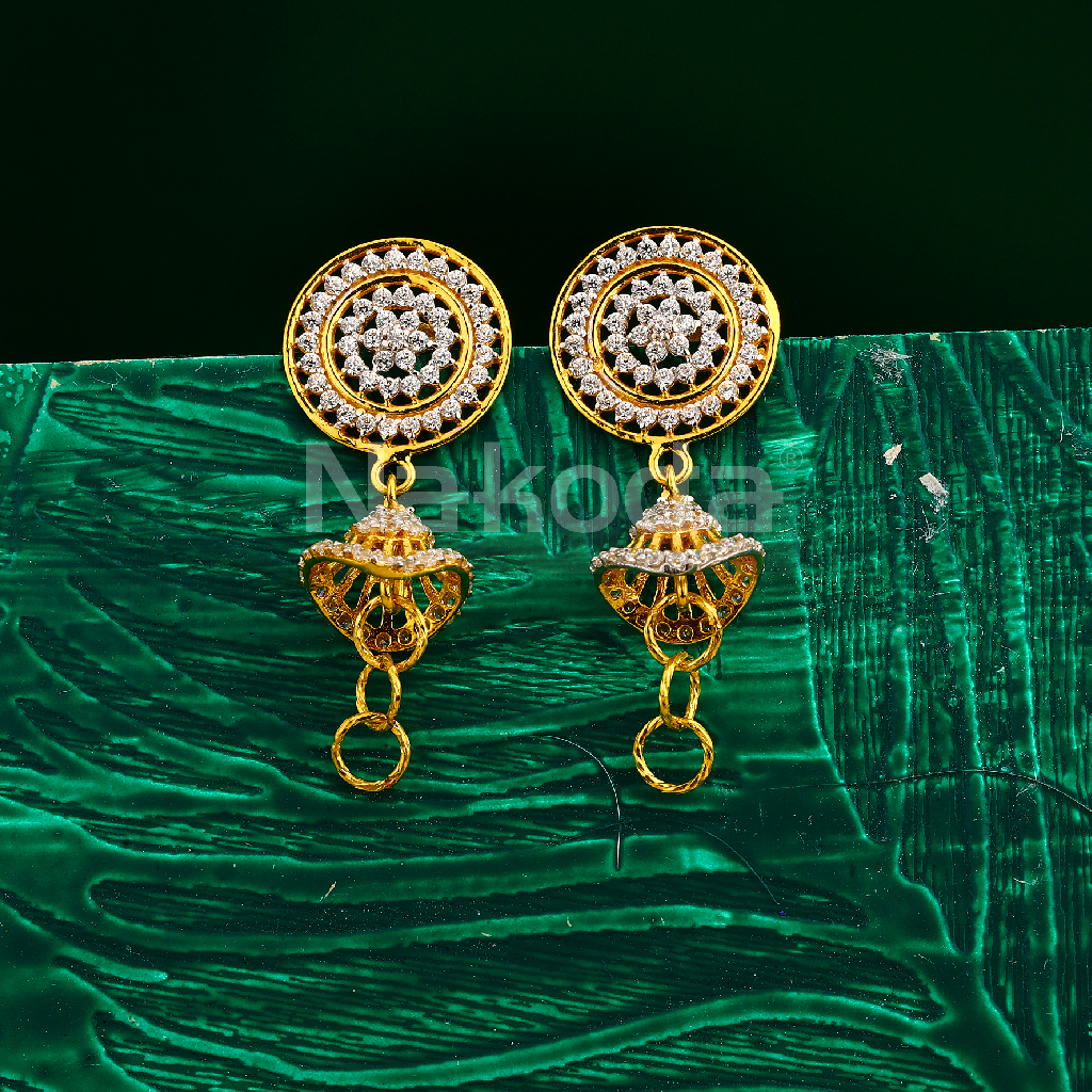 22KT Gold Women's Hallmark Exclusive Jhummar Earring LJE404