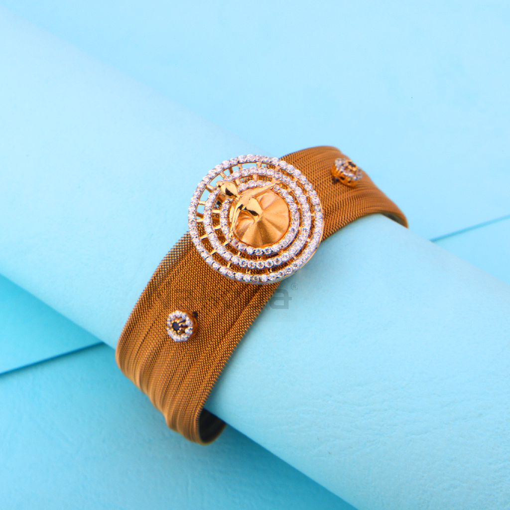 18KT Rose Gold Exclusive Ladies Kada RLKB411
