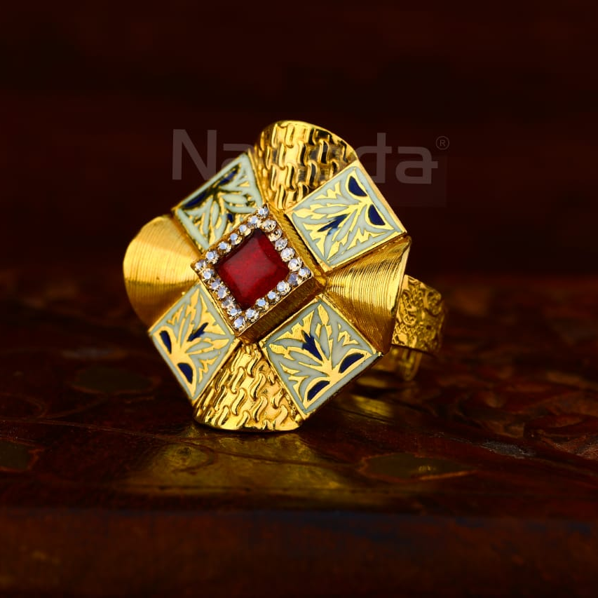 916 Gold Ladies Antique Ring LAR337