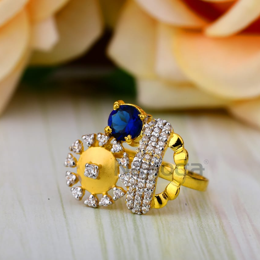916 Gold Ladies Gorgeous Ring LLR364