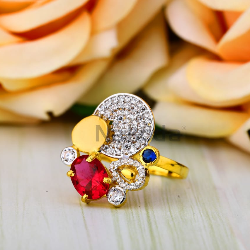 916 Gold Designer Ladies Ring LLR367