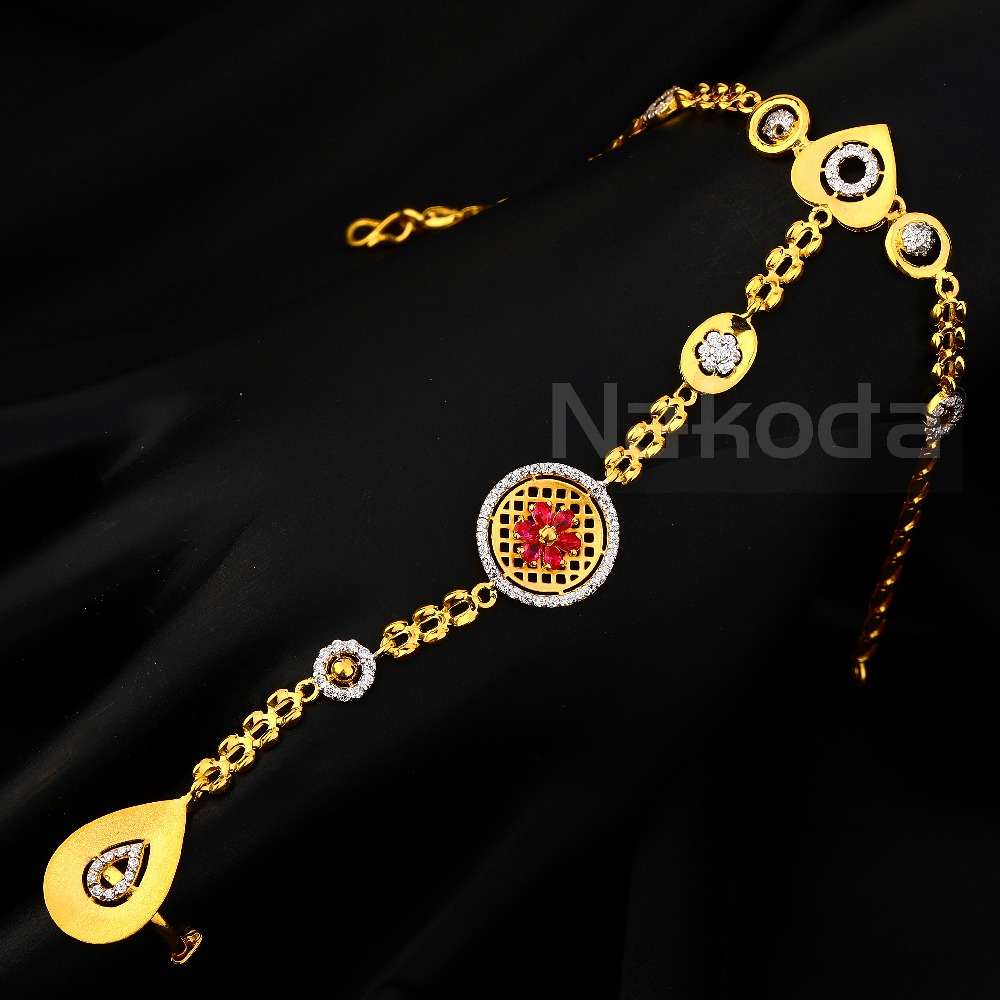 916 Gold Women's Stylish Hallmark Hathpan HP191