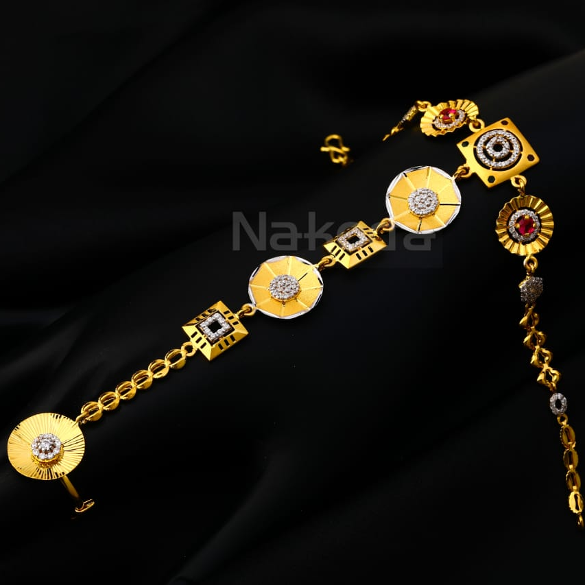 916 Gold Ladies Stylish Hathpan HP173