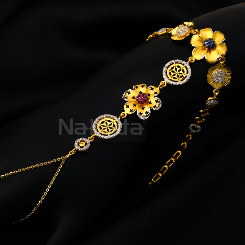 916 Gold Ladies Fancy Hathpan HP171