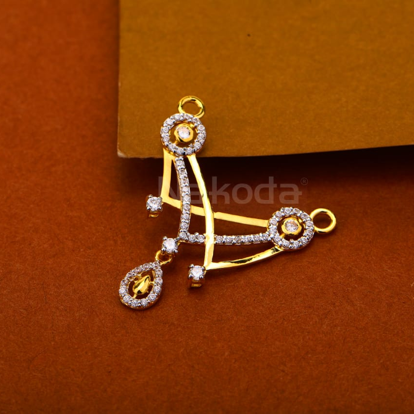 22CT Gold CZ Hallmark Ladies Pandent MP535
