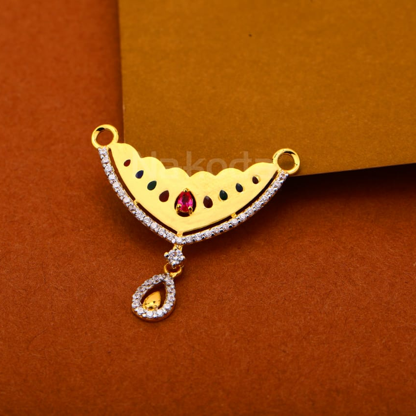 22kt gold hallmark ladies pandent mp578