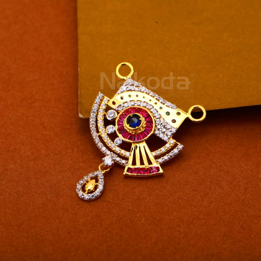 916 gold cz ladies exclusive pandent mp597