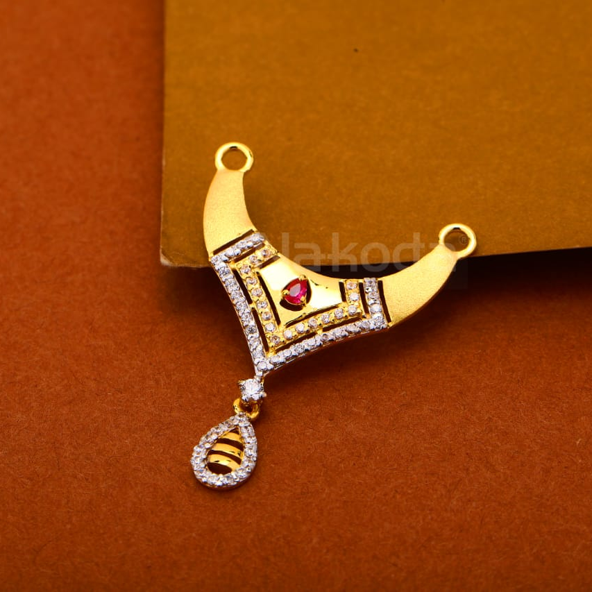 916 gold ladies delicate pandent mp620