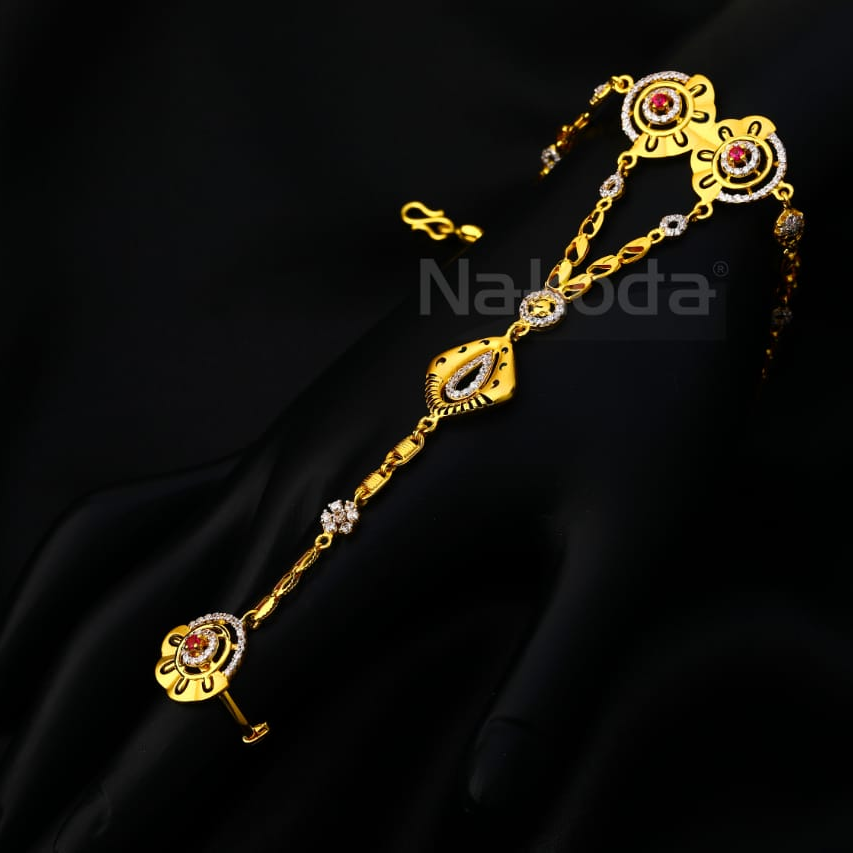 916 Gold Hallmark Fancy Ladies Hathpan HP124