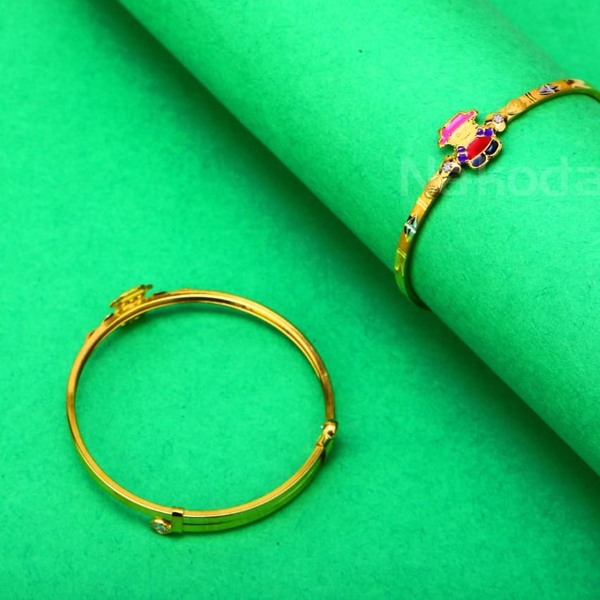 750 gold cz classic kids kadali kk81