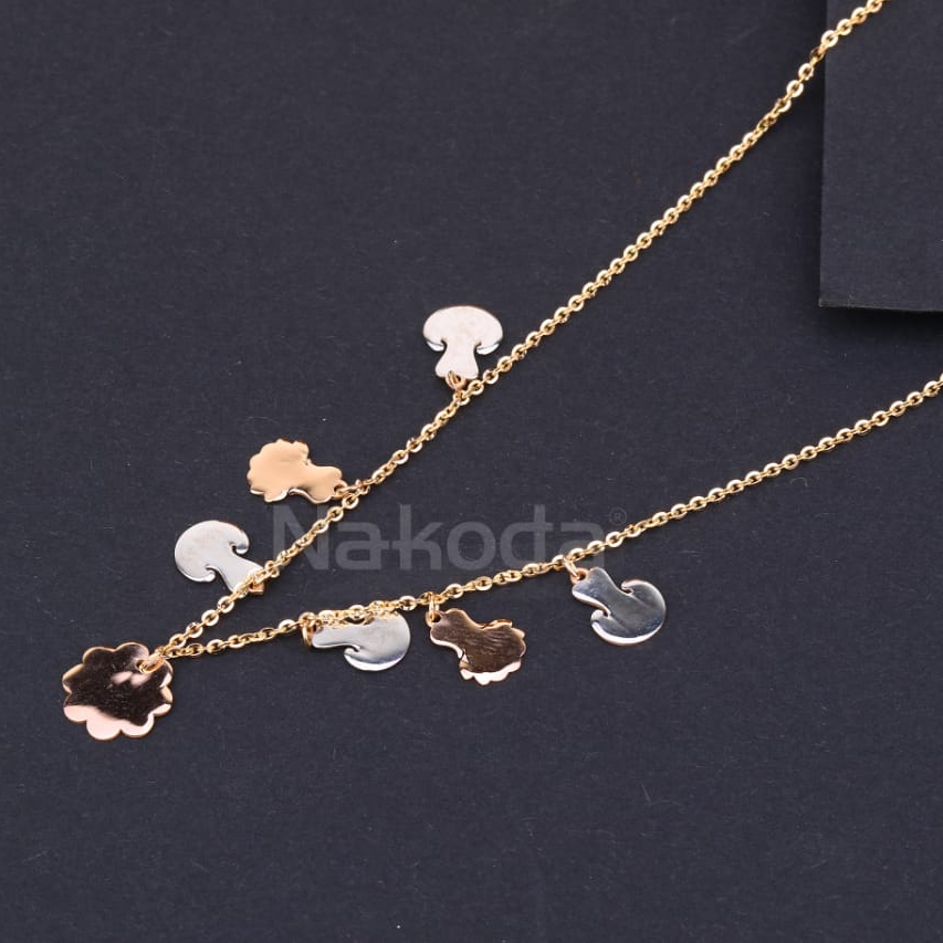 18KT Rose Gold CZ Hallmark Fancy Tanmaniya RTM488