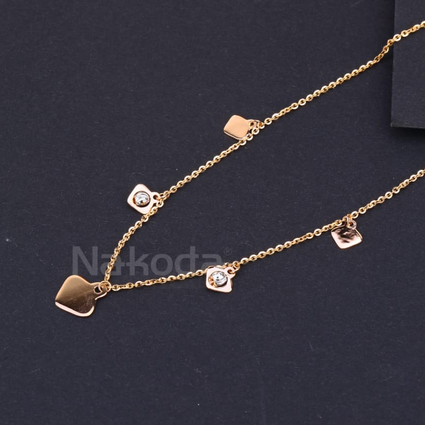18KT Rose Gold CZ Hallmark Exclusive Tanmaniya RTM489