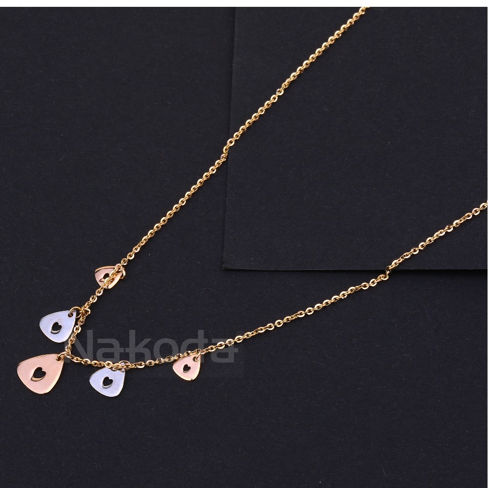 750 Rose Gold CZ Exclusive  Ladies Tanmaniya RTM535