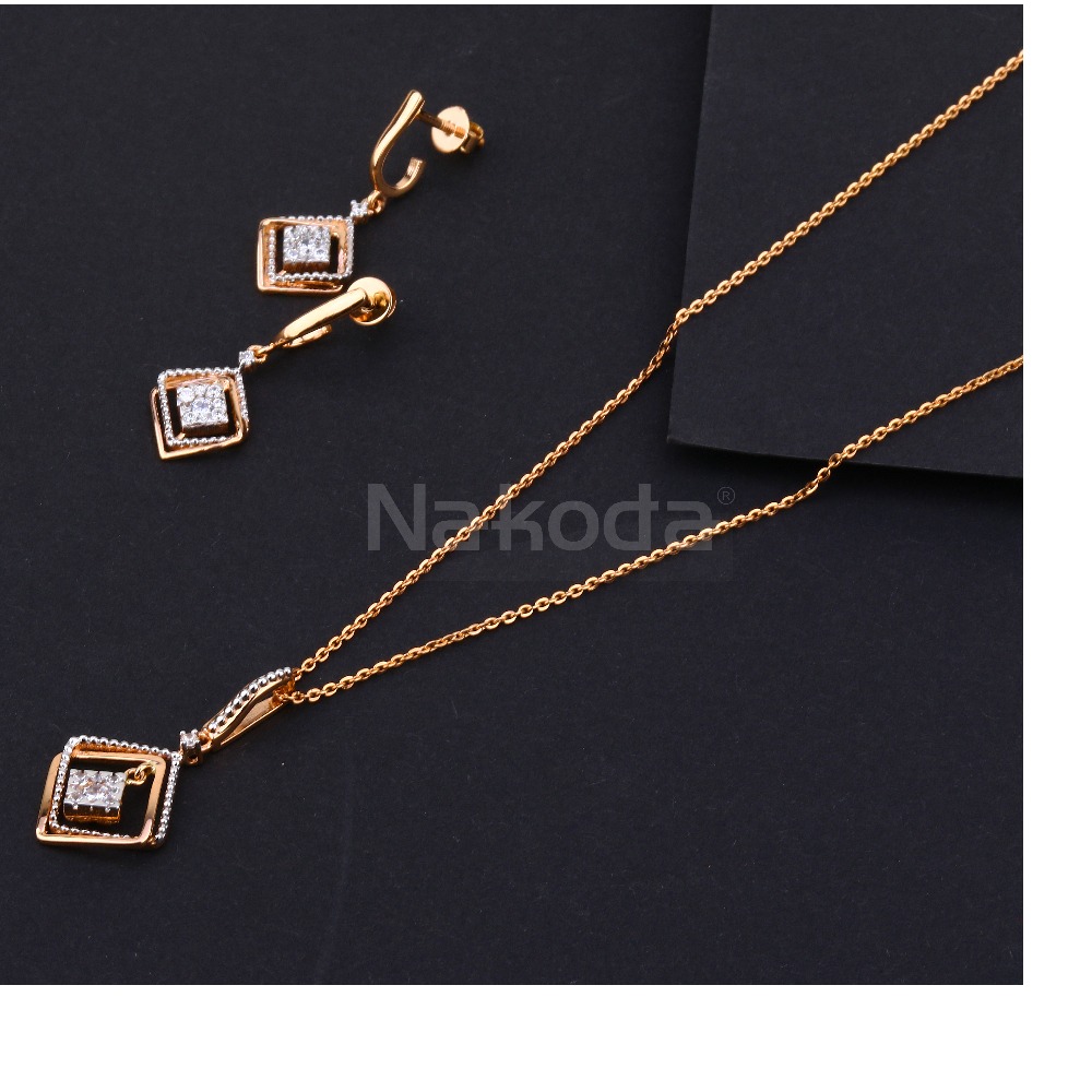 750 Rose Gold Women's Stylish Hallmark  Tanmaniya RTM505
