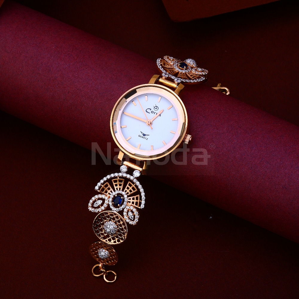 750 Rose Gold delicate Women's Hallmark Watch RLW408