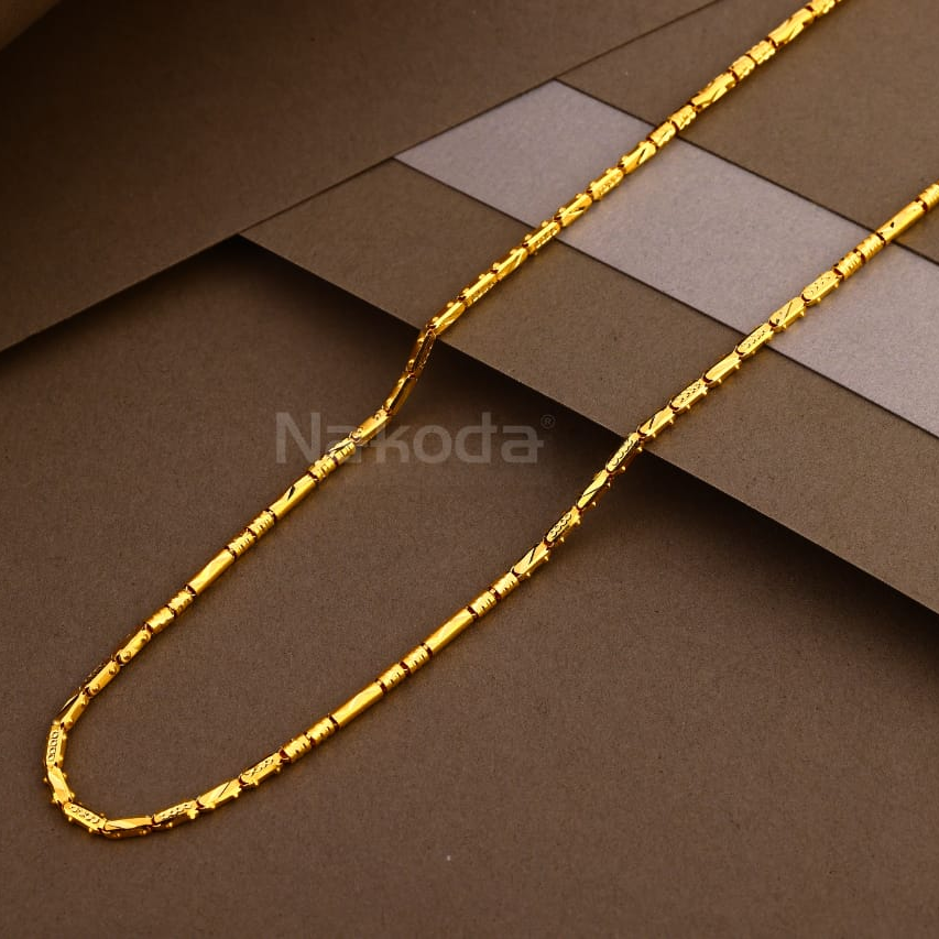 916 gold hallmark classic mens hollow chain mhc27