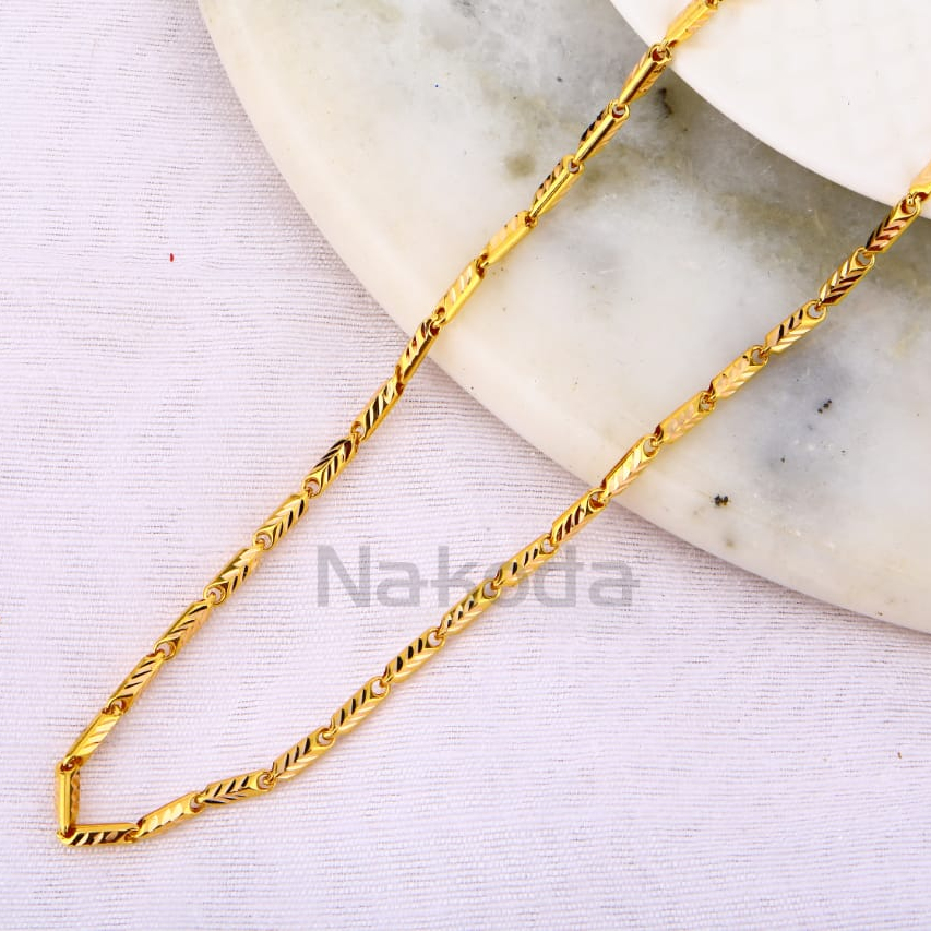 916 Gold Hallmark Exclusive Mens Choco chain MCH761