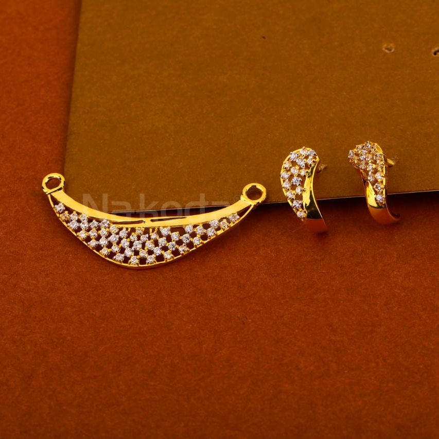 22kt ladies mangalsutra pendant set mp482
