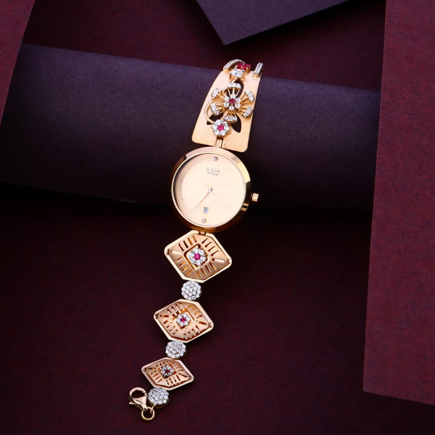 750 Rose Gold Delicate Ladies Watch RLW364