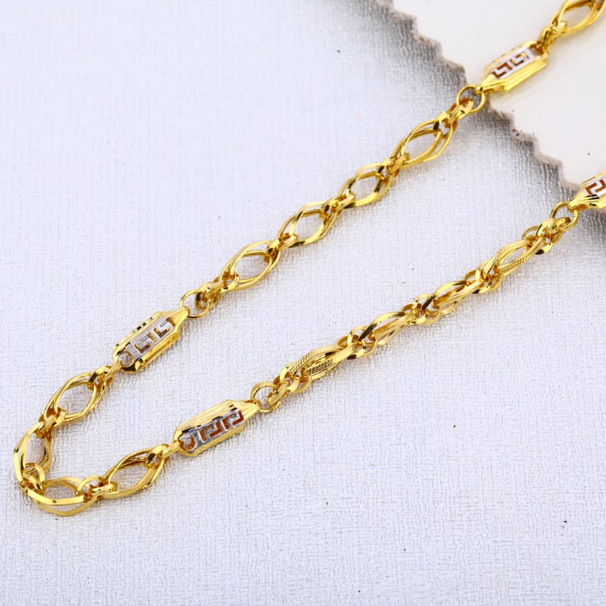 916 Gold Hallmark Exclusive Mens Choco Chain MCH632