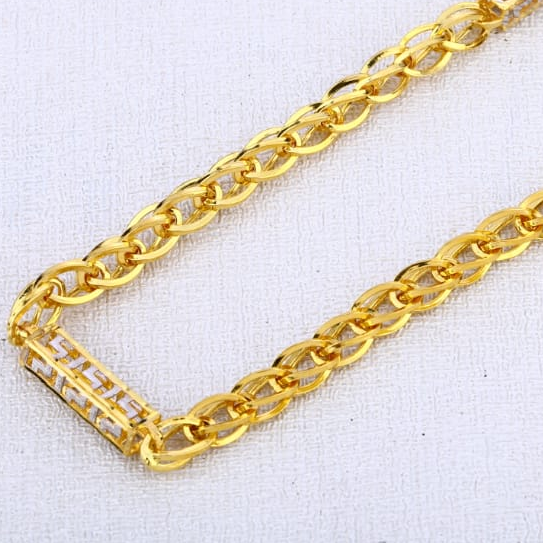 916 Gold Exclusive Mens Choco Chain MCH645 - Image 2