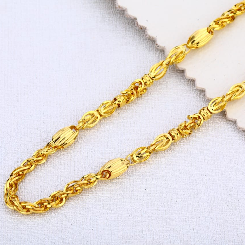 916 gold mens choco chain mch641
