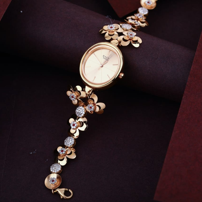 750 Rose Gold Hallmark Ladies Watch RLW345