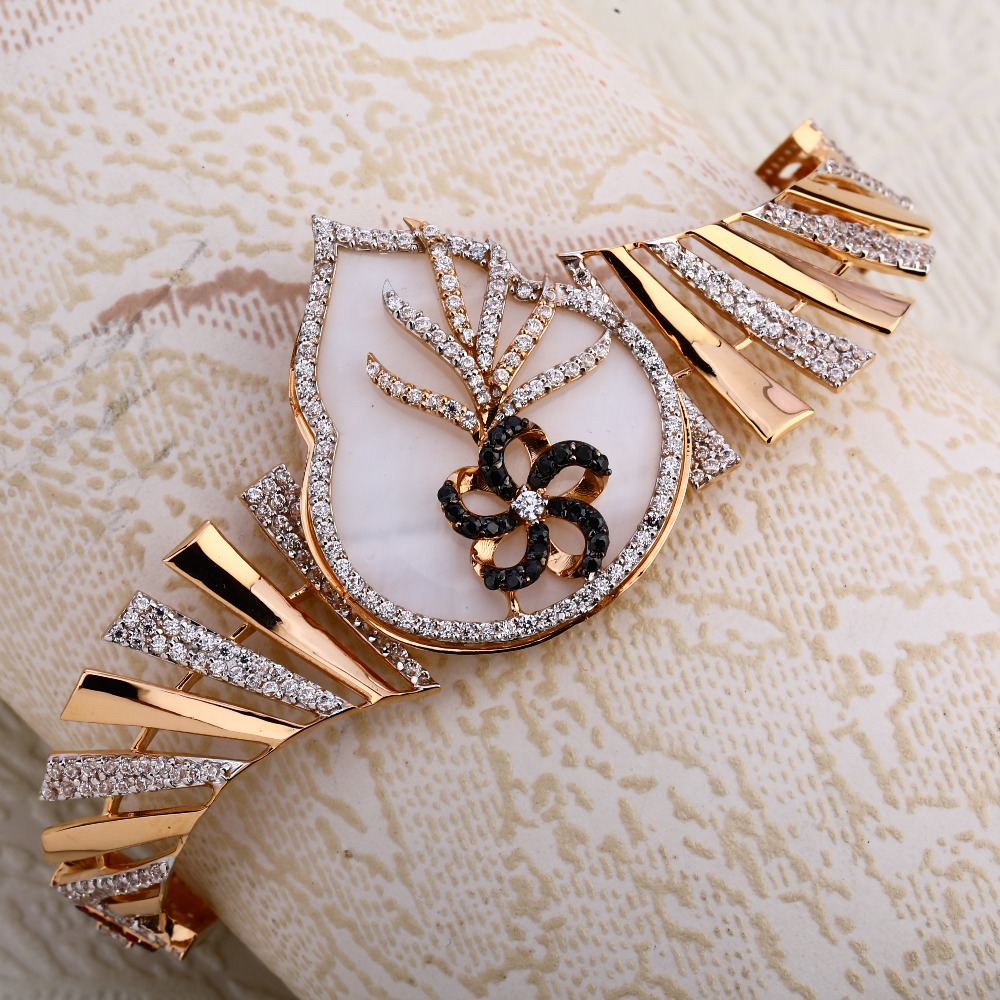 18KT Rose Gold Exclusive Kada Bracelet RLKB349