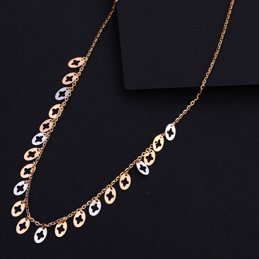 18KT Rose Gold Women's  Fancy Hallmark Tanmaniya RTM420