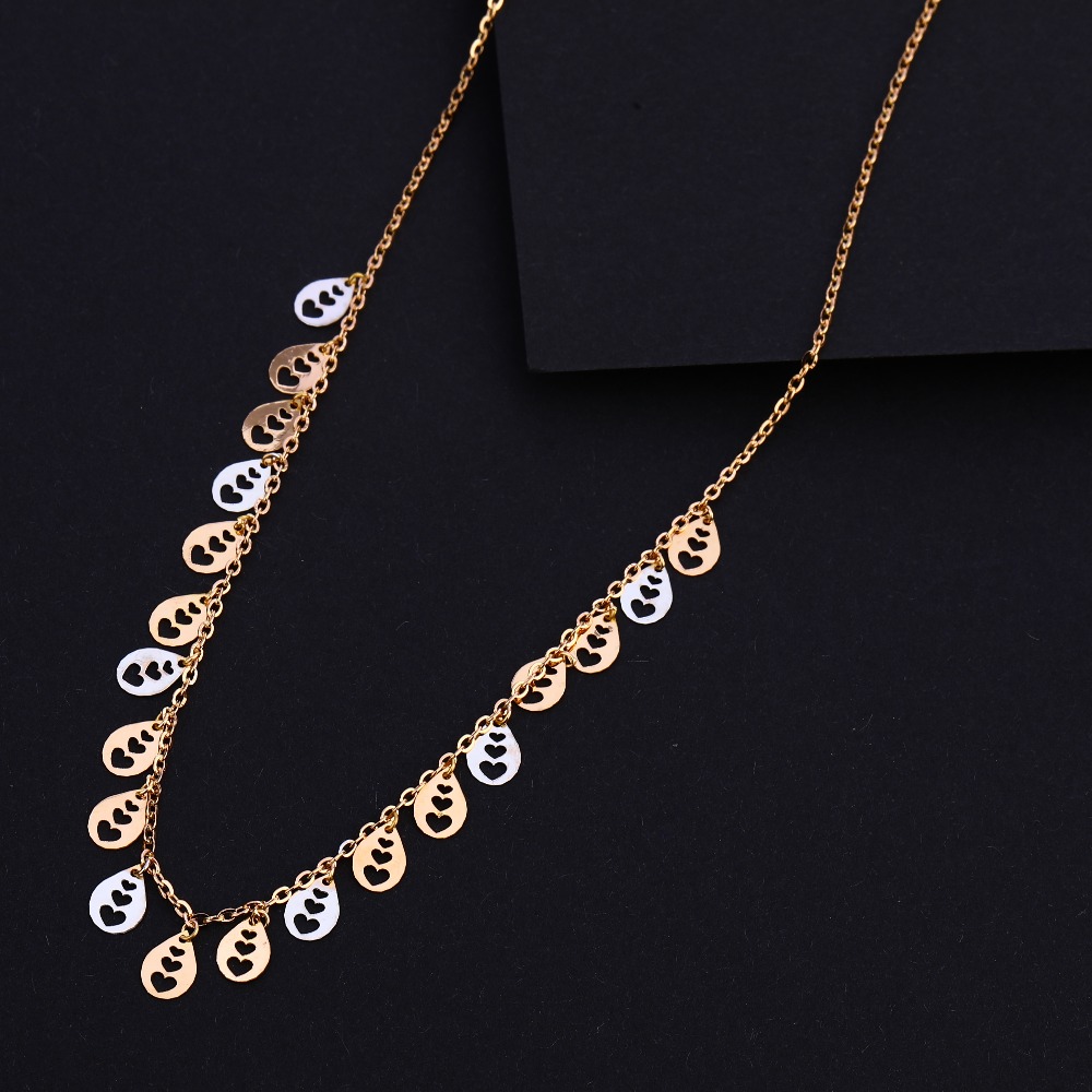 750 Rose Gold delicate Ladies Tanmaniya RTM411