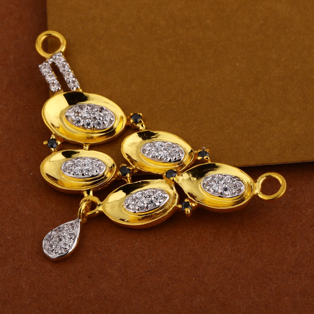 22KT  Gold Women's Stylish   Hallmark  Mangalsutra Pendant MP325