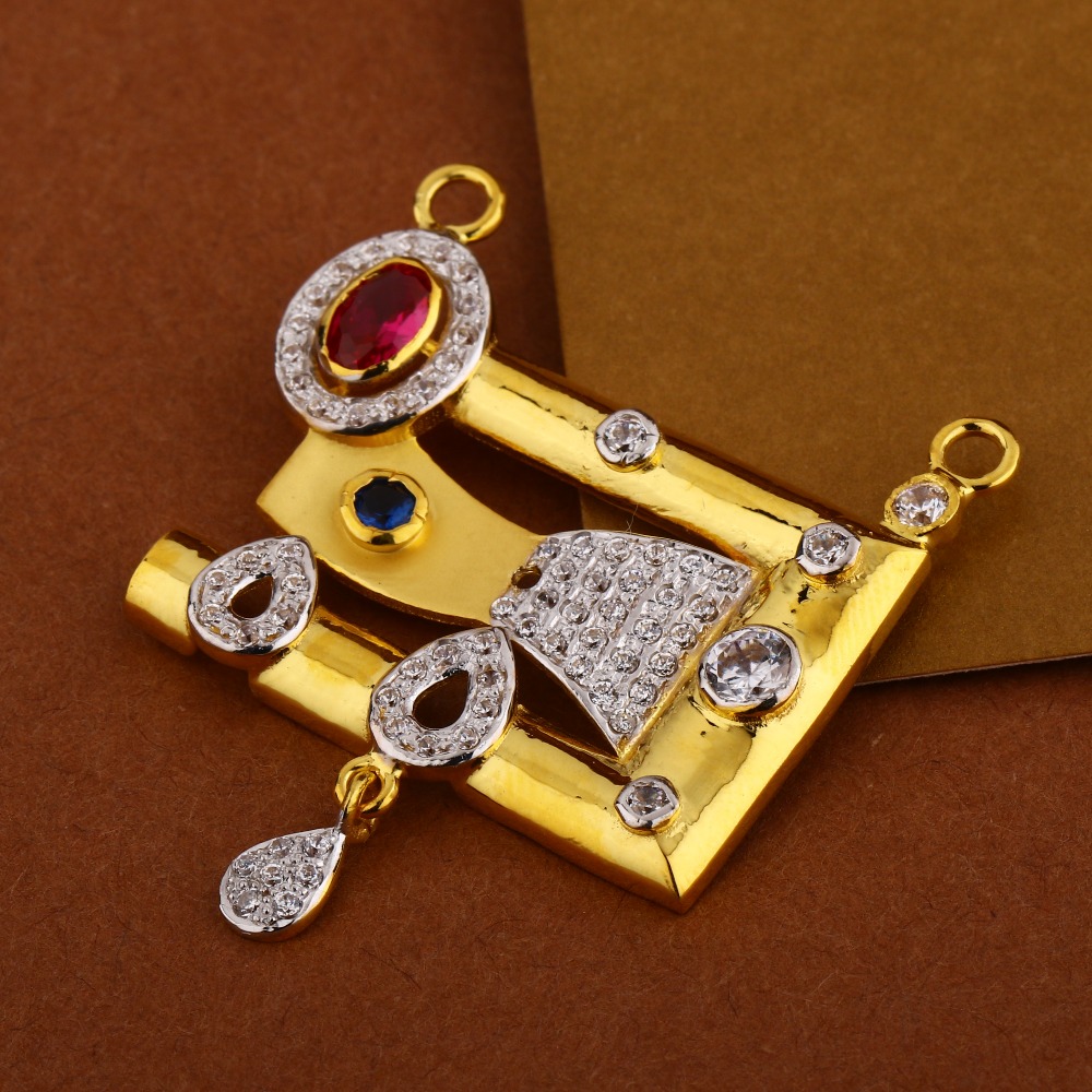 22KT  Gold Ladies Stylish Mangalsutra Pendant MP317