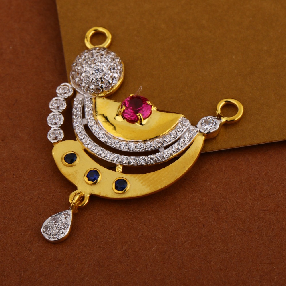 22KT  Gold Ladies Delicate  Mangalsutra Pendant MP313