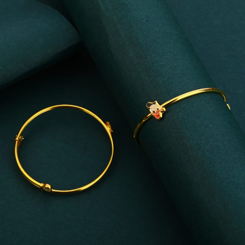 750 Gold CZ Exclusive Kids Kadali KK53