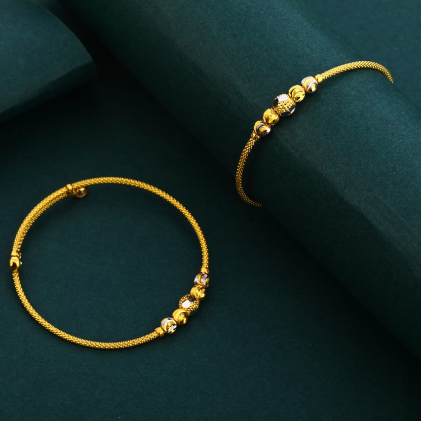 750 Gold CZ Classic Kids Kadali KK36