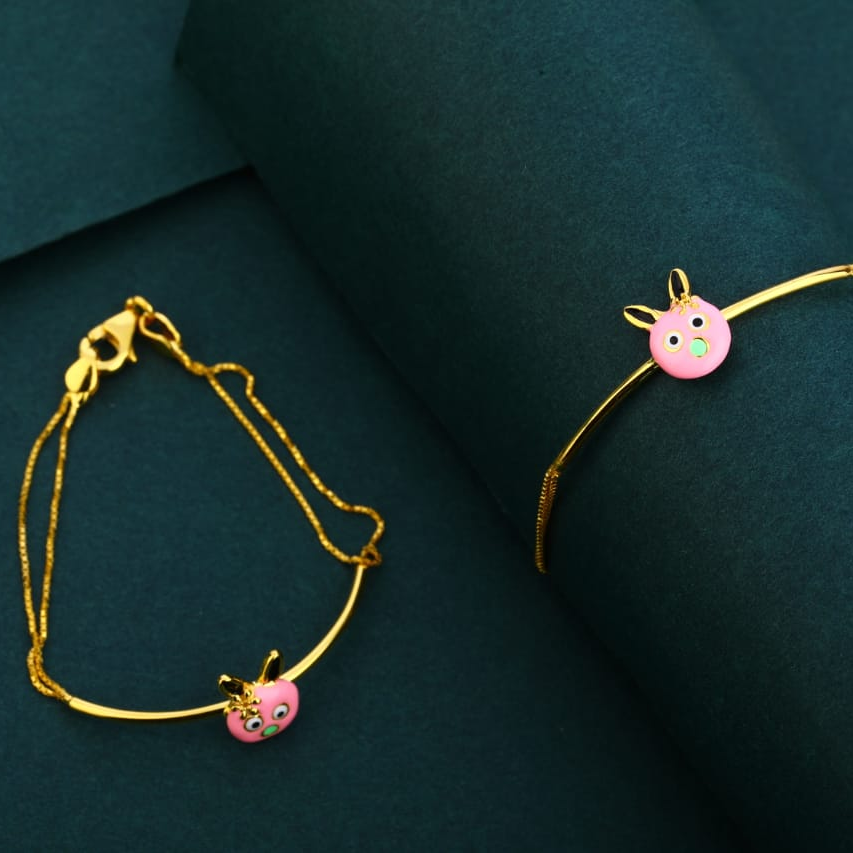 750 Gold Kids Delicate Kadali KK42