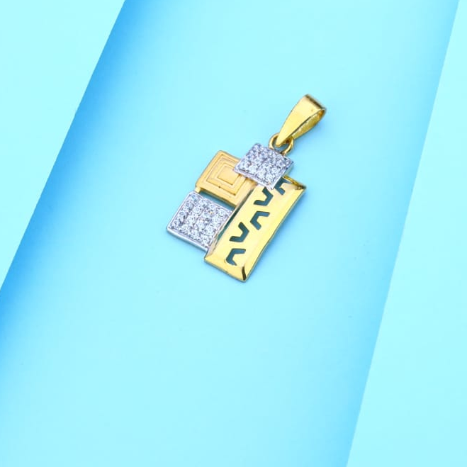916 Gold Hallmark Ladies Fancy Pendant LFP66