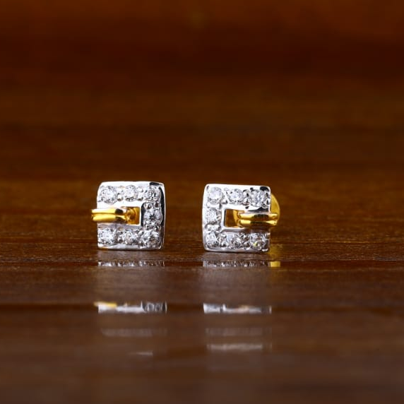 22KT Gold CZ Hallmark Stylish Ladies Tops Earrings LTE257