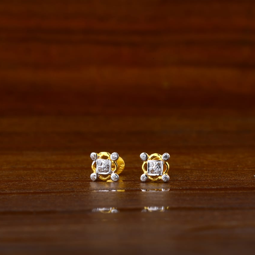 22KT Gold CZ Designer Ladies Tops Earrings LTE239