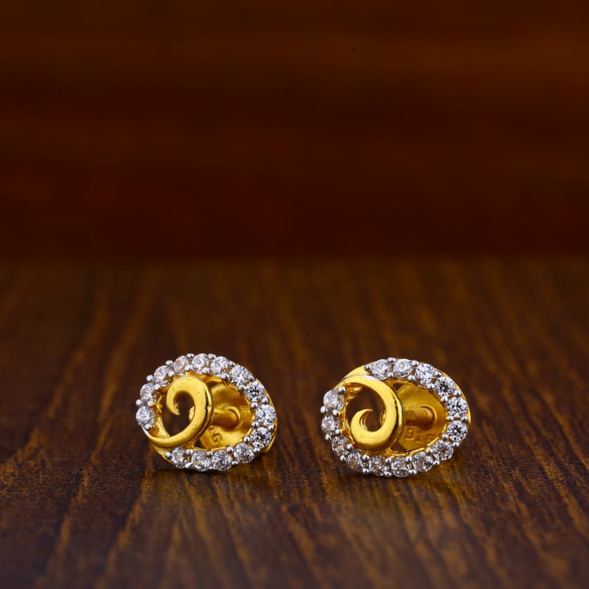 22KT Gold Gorgeous Ladies Tops Earrings LTE45